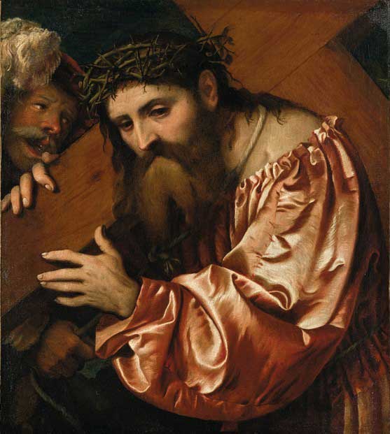 Girolamo Romanino Christ Carrying the Cross